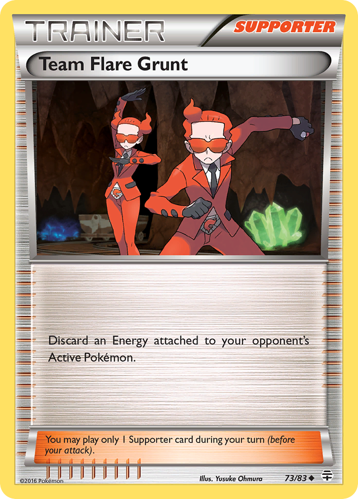 Team Flare Grunt (73/83) [XY: Generations] | Card Merchant Takapuna