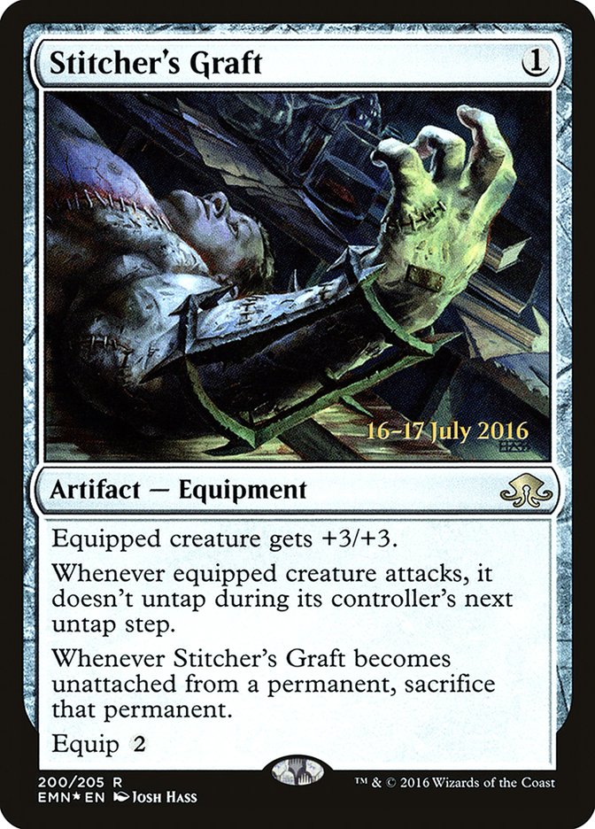 Stitcher's Graft [Eldritch Moon Prerelease Promos] | Card Merchant Takapuna