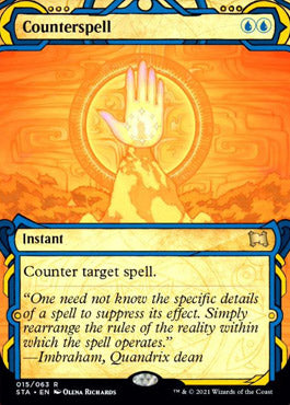 Counterspell (Foil Etched) [Strixhaven: School of Mages Mystical Archive] | Card Merchant Takapuna