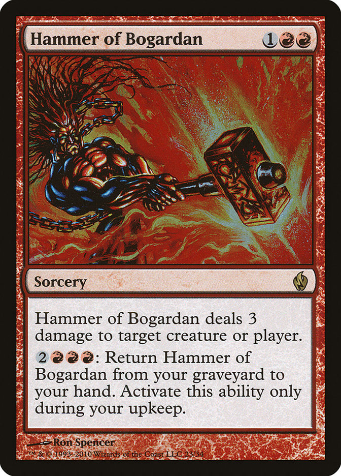 Hammer of Bogardan [Premium Deck Series: Fire and Lightning] | Card Merchant Takapuna