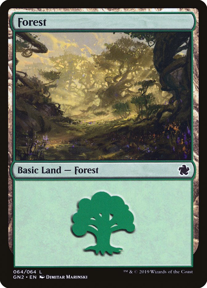 Forest (64) [Game Night 2019] | Card Merchant Takapuna