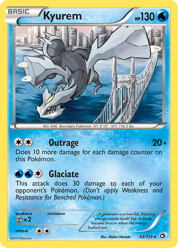 Kyurem (43/113) [Black & White: Legendary Treasures] | Card Merchant Takapuna