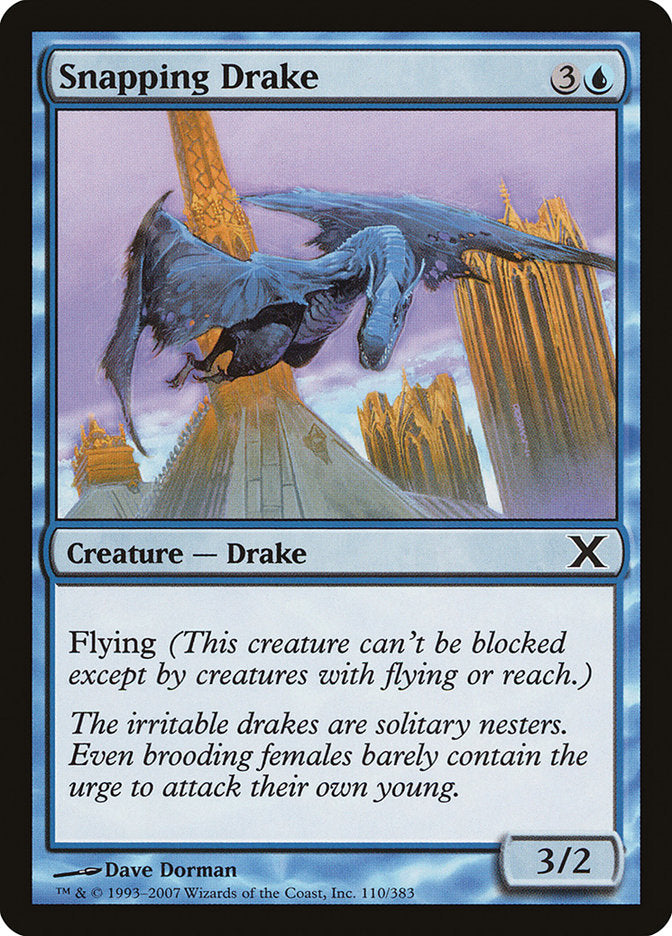 Snapping Drake [Tenth Edition] | Card Merchant Takapuna