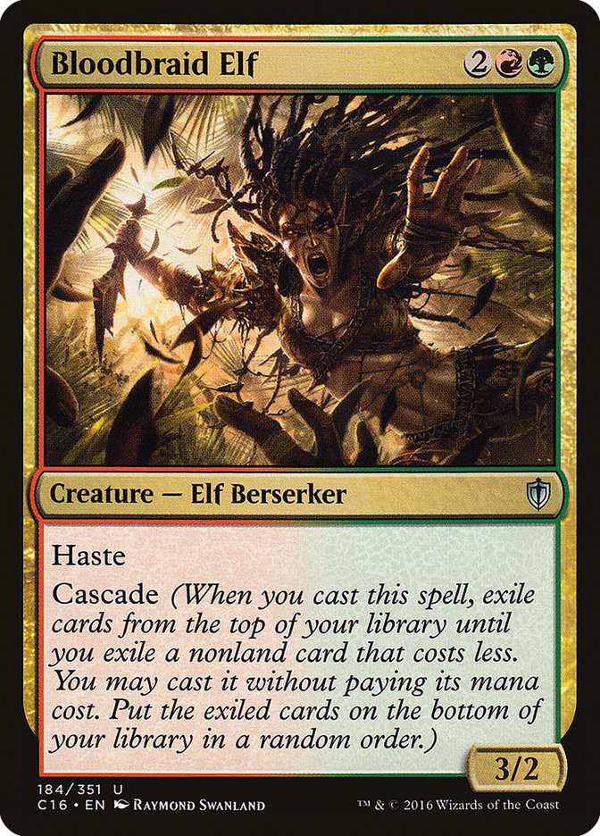 Bloodbraid Elf [Commander 2016] | Card Merchant Takapuna