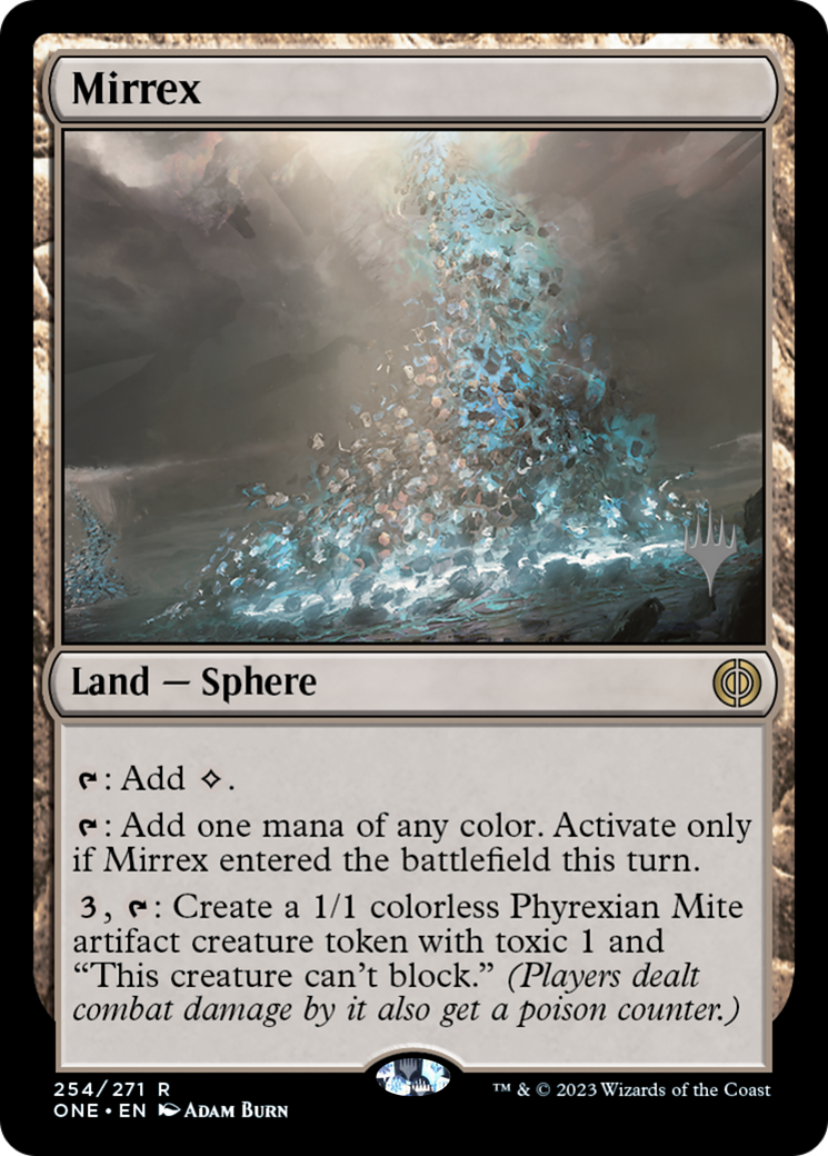 Mirrex (Promo Pack) [Phyrexia: All Will Be One Promos] | Card Merchant Takapuna