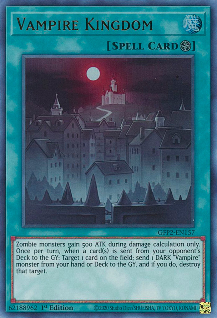 Vampire Kingdom [GFP2-EN157] Ultra Rare | Card Merchant Takapuna