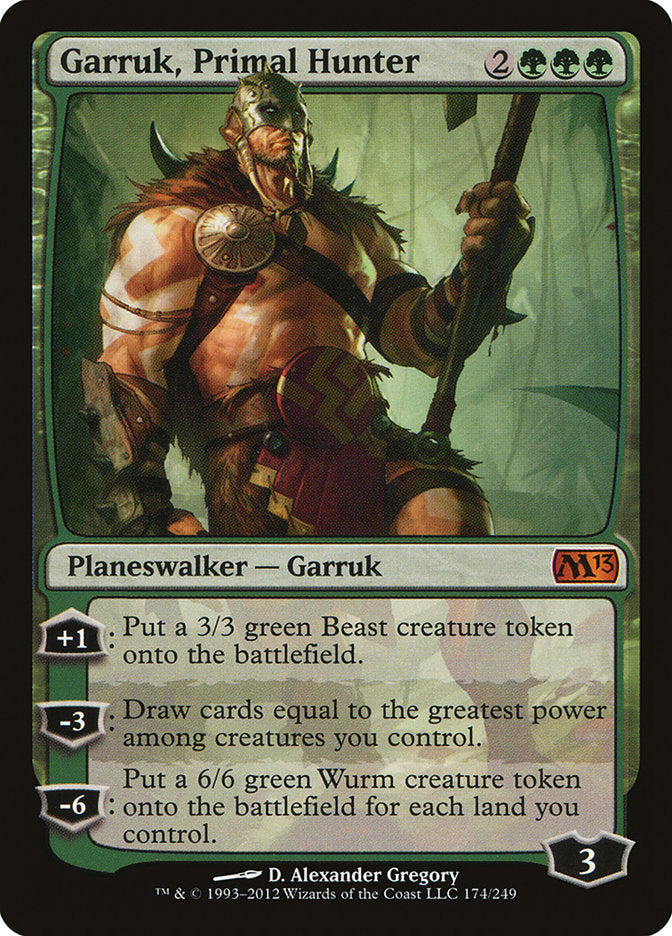 Garruk, Primal Hunter [Magic 2013] | Card Merchant Takapuna