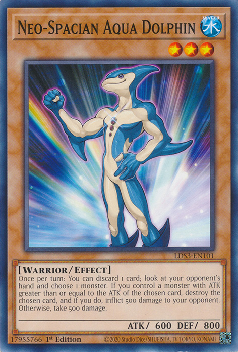 Neo-Spacian Aqua Dolphin [LDS3-EN101] Common | Card Merchant Takapuna