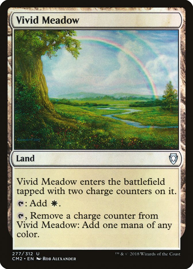 Vivid Meadow [Commander Anthology Volume II] | Card Merchant Takapuna