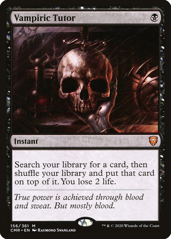 Vampiric Tutor [Commander Legends] | Card Merchant Takapuna