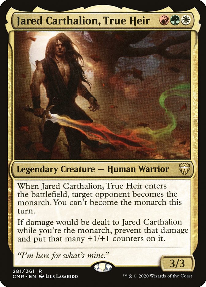 Jared Carthalion, True Heir [Commander Legends] | Card Merchant Takapuna