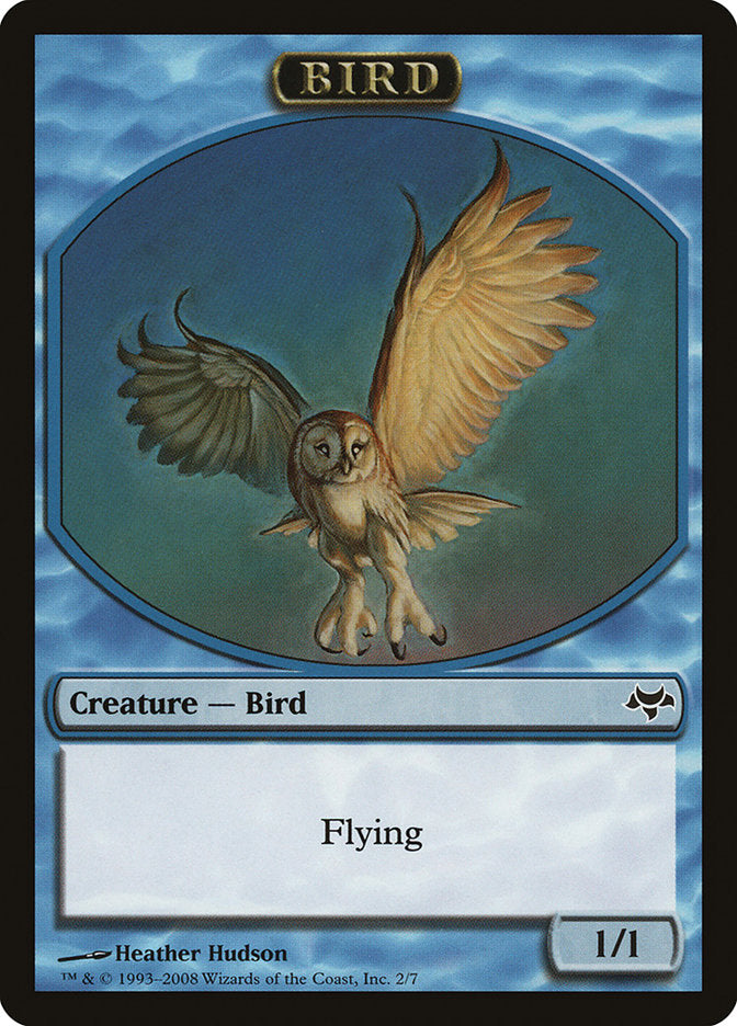 Bird Token [Eventide Tokens] | Card Merchant Takapuna