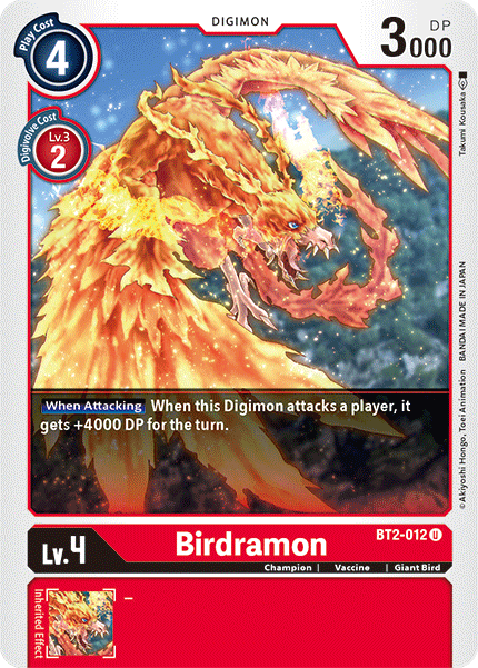 Birdramon [BT2-012] [Release Special Booster Ver.1.5] | Card Merchant Takapuna