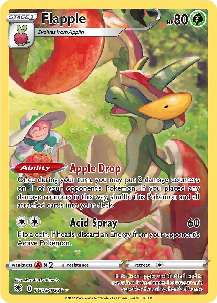 Flapple (TG02/TG30) [Sword & Shield: Astral Radiance] | Card Merchant Takapuna