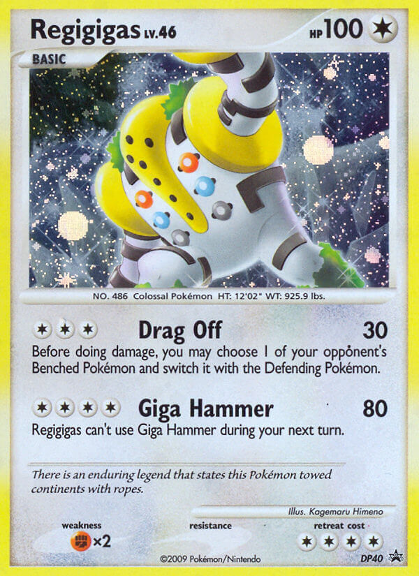 Regigigas (DP40) [Diamond & Pearl: Black Star Promos] | Card Merchant Takapuna