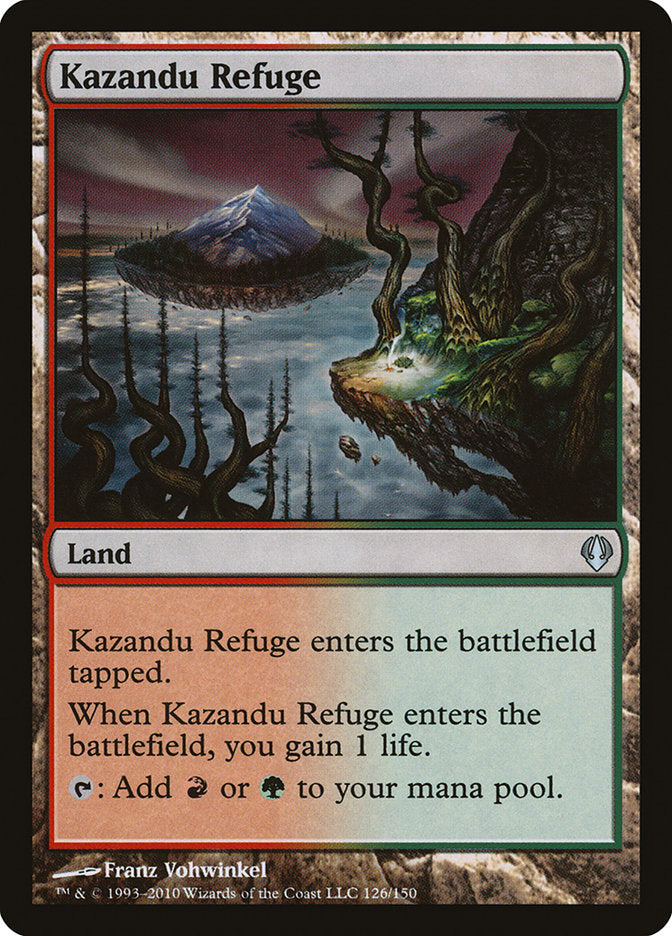 Kazandu Refuge [Archenemy] | Card Merchant Takapuna