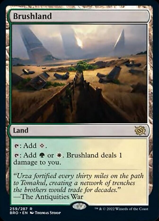 Brushland [The Brothers' War] | Card Merchant Takapuna