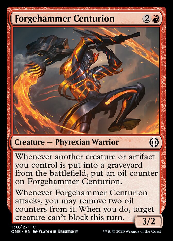 Forgehammer Centurion [Phyrexia: All Will Be One] | Card Merchant Takapuna