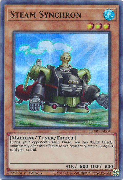 Steam Synchron [BLAR-EN064] Ultra Rare | Card Merchant Takapuna