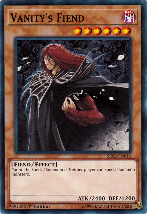 Vanity's Fiend [SR06-EN010] Common | Card Merchant Takapuna