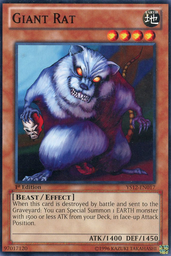 Giant Rat [YS12-EN017] Common | Card Merchant Takapuna