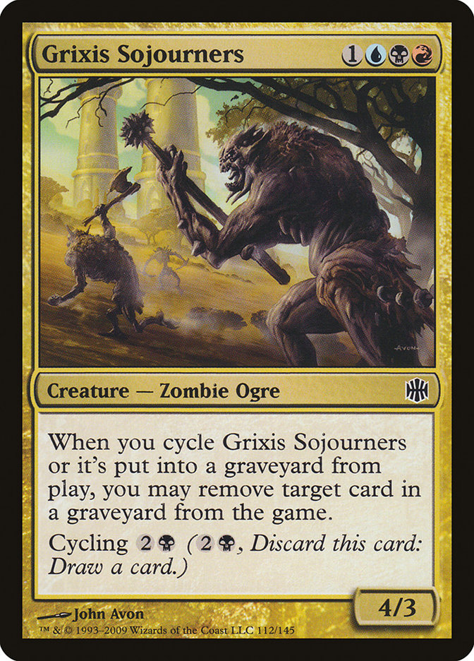 Grixis Sojourners [Alara Reborn] | Card Merchant Takapuna