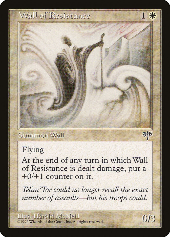 Wall of Resistance [Mirage] | Card Merchant Takapuna