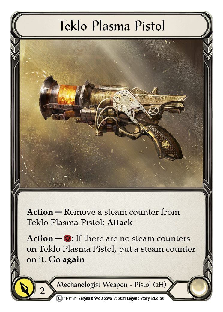 Teklo Plasma Pistol [1HP184] (History Pack 1) | Card Merchant Takapuna