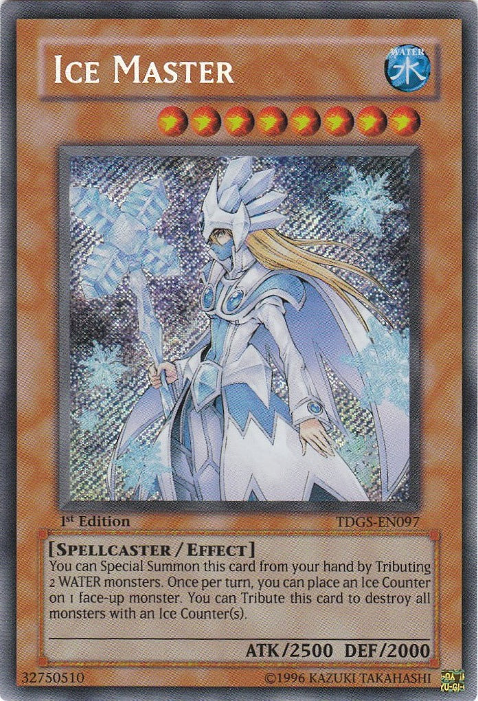 Ice Master [TDGS-EN097] Secret Rare | Card Merchant Takapuna