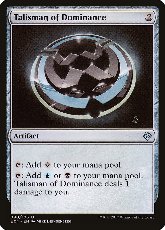 Talisman of Dominance [Archenemy: Nicol Bolas] | Card Merchant Takapuna