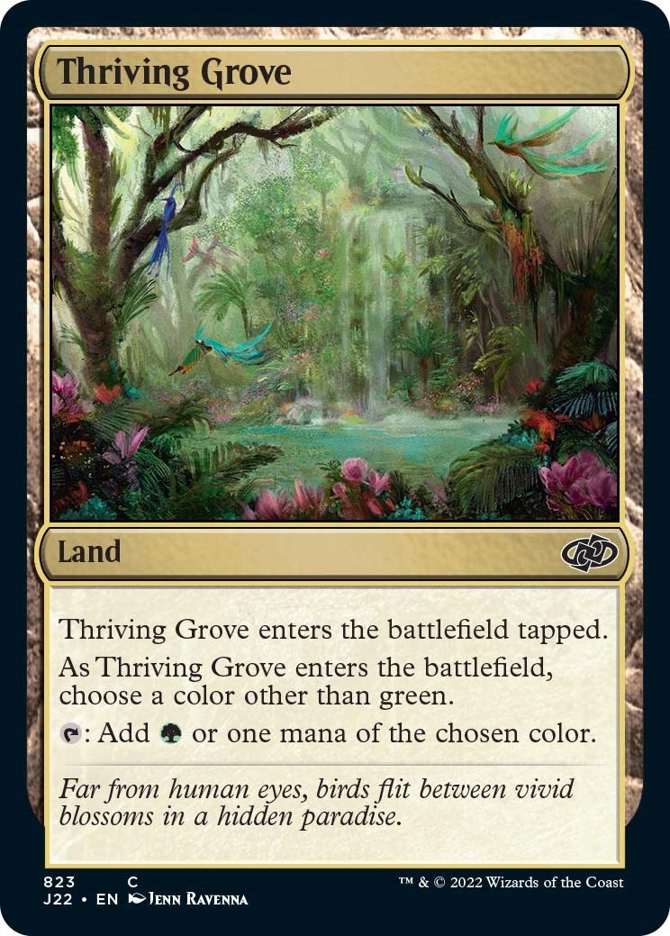 Thriving Grove [Jumpstart 2022] | Card Merchant Takapuna