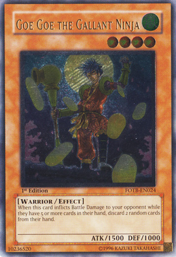 Goe Goe the Gallant Ninja [FOTB-EN024] Ultimate Rare | Card Merchant Takapuna