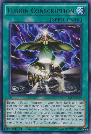 Fusion Conscription [CROS-EN053] Rare | Card Merchant Takapuna