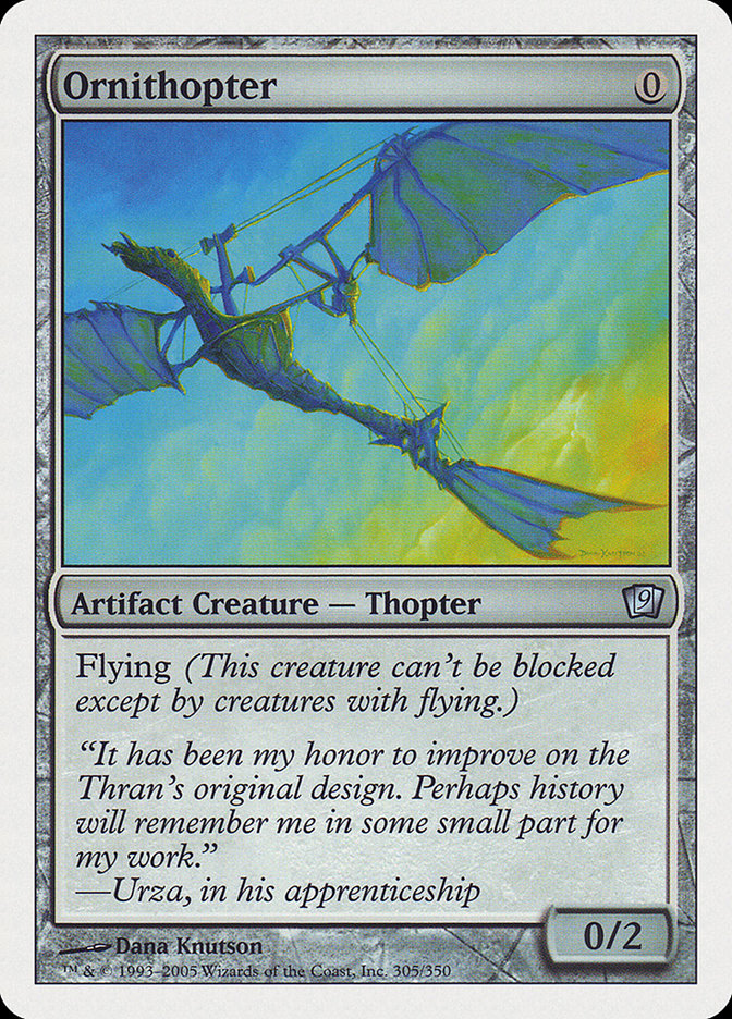 Ornithopter [Ninth Edition] | Card Merchant Takapuna