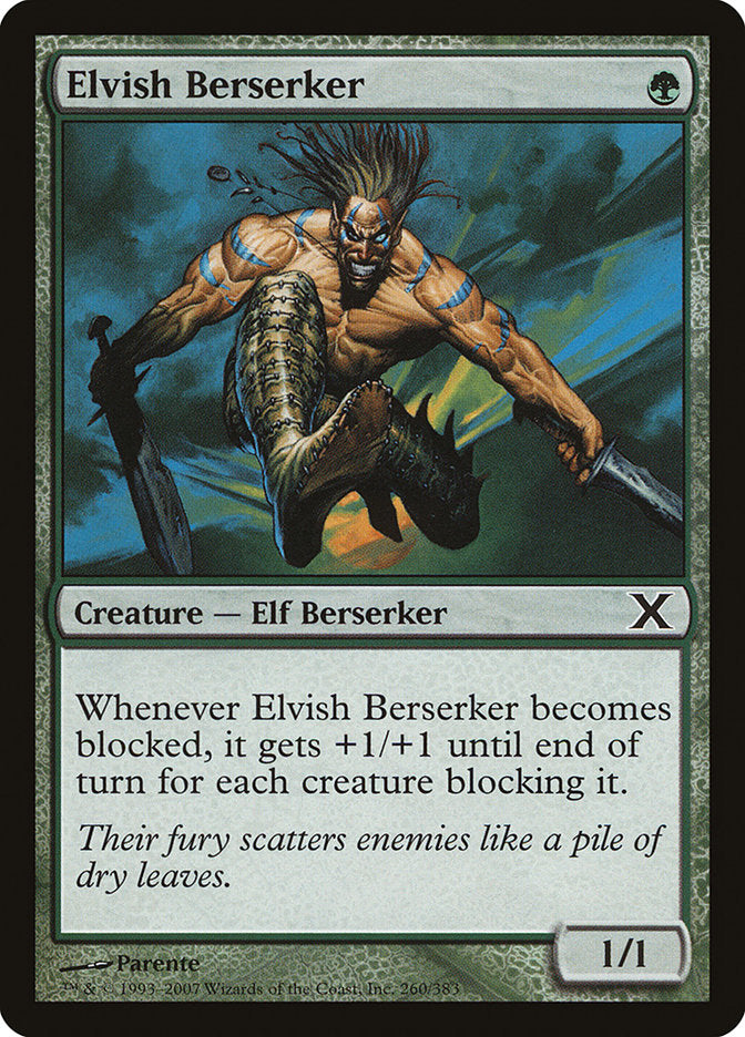 Elvish Berserker [Tenth Edition] | Card Merchant Takapuna