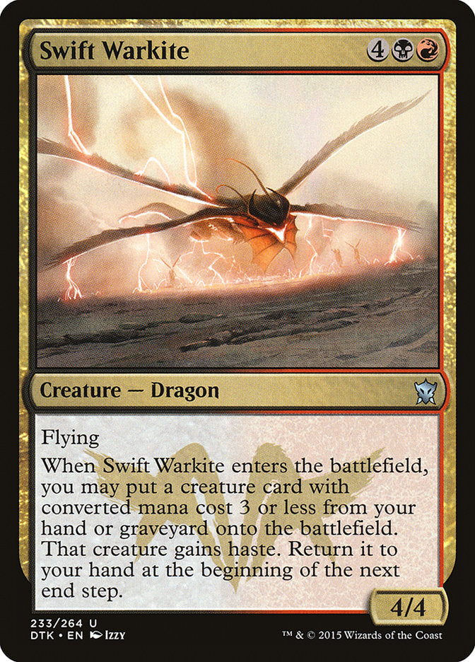 Swift Warkite [Dragons of Tarkir] | Card Merchant Takapuna