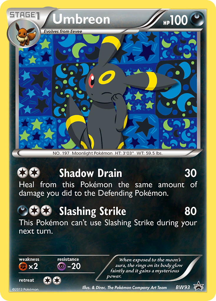 Umbreon (BW93) [Black & White: Black Star Promos] | Card Merchant Takapuna