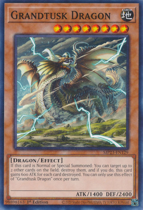 Grandtusk Dragon [MP23-EN129] Common | Card Merchant Takapuna