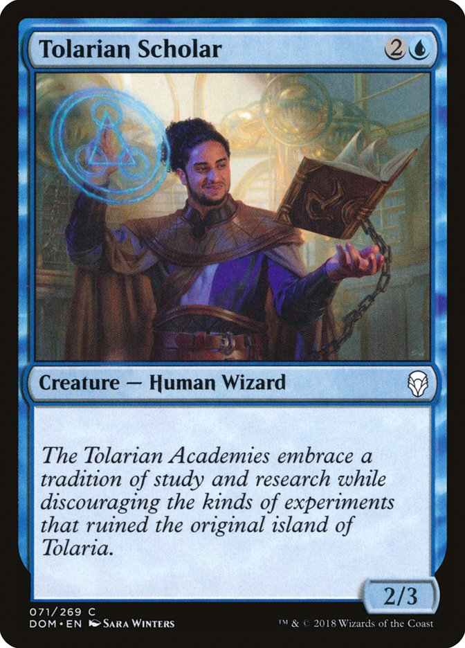 Tolarian Scholar [Dominaria] | Card Merchant Takapuna