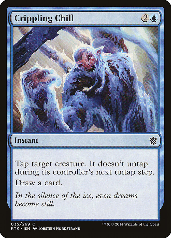 Crippling Chill [Khans of Tarkir] | Card Merchant Takapuna