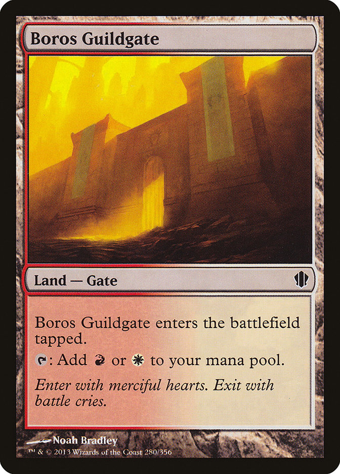 Boros Guildgate [Commander 2013] | Card Merchant Takapuna