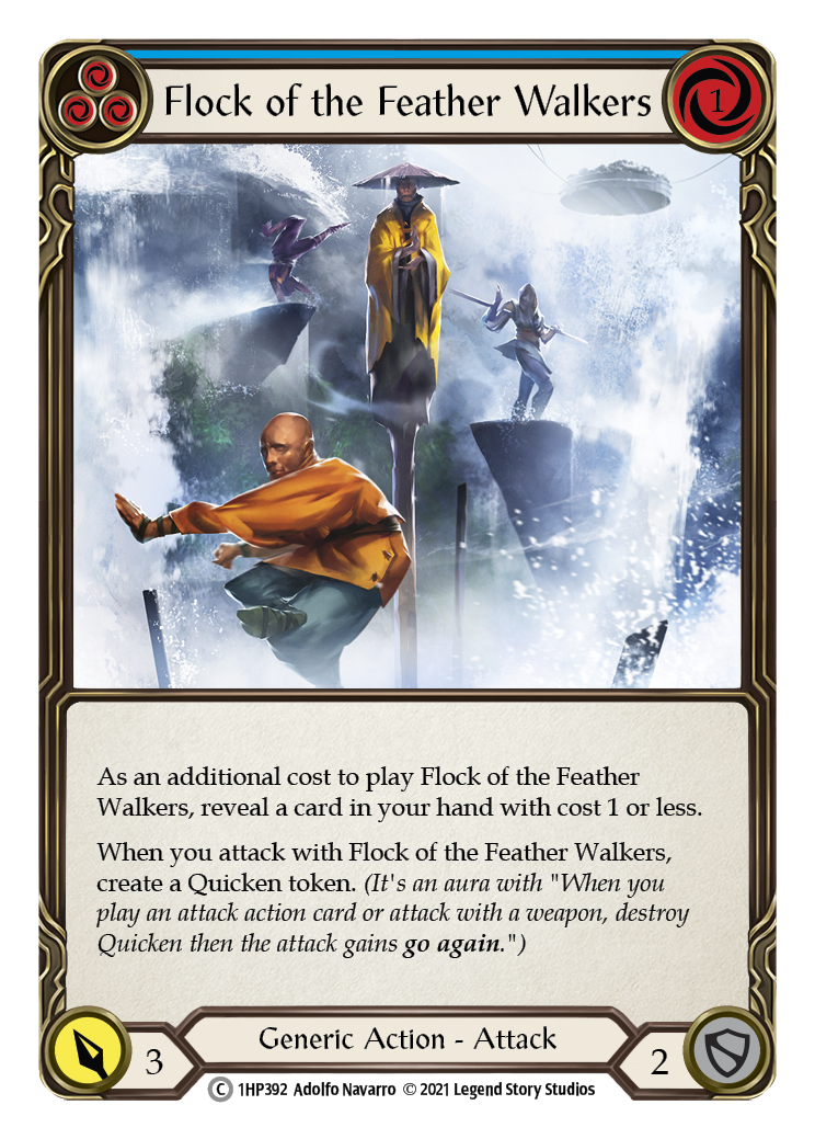 Flock of the Feather Walkers (Blue) [1HP392] (History Pack 1) | Card Merchant Takapuna