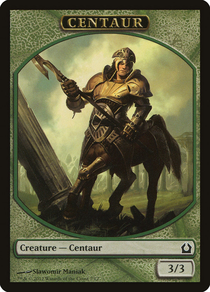 Centaur Token [Return to Ravnica Tokens] | Card Merchant Takapuna