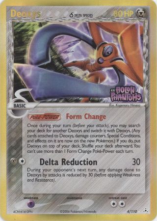 Deoxys (4/110) (Delta Species) (Stamped) [EX: Holon Phantoms] | Card Merchant Takapuna