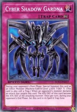 Cyber Shadow Gardna [SGX1-ENG17] Common | Card Merchant Takapuna