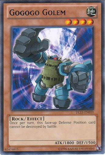 Gogogo Golem (Blue) [DL15-EN010] Rare | Card Merchant Takapuna