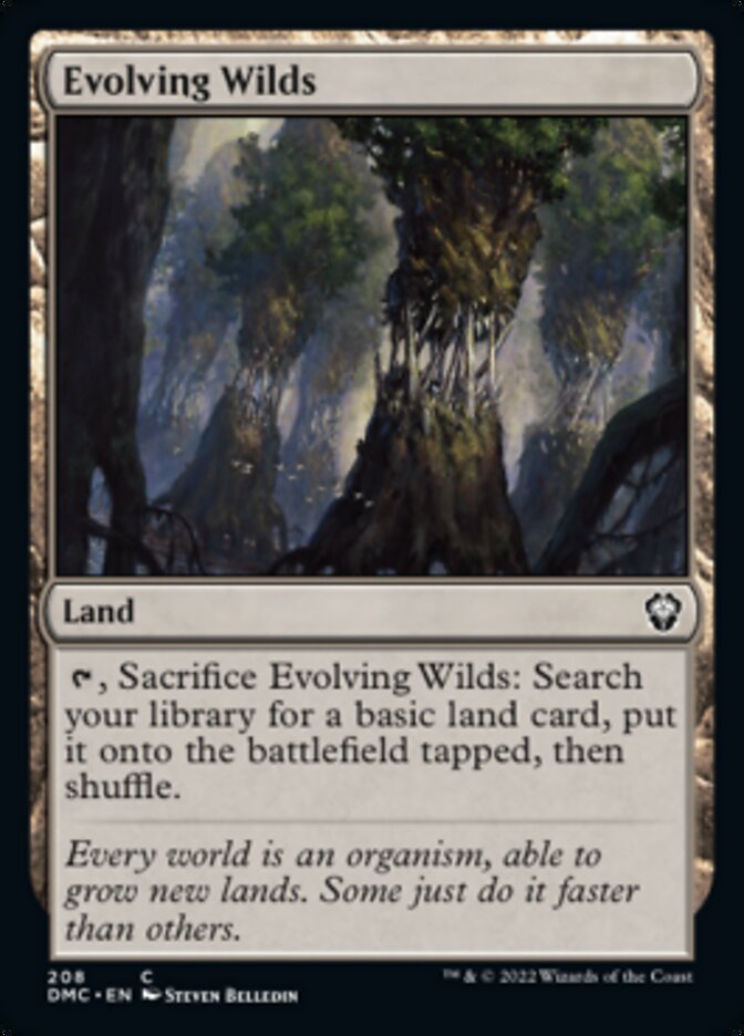 Evolving Wilds [Dominaria United Commander] | Card Merchant Takapuna