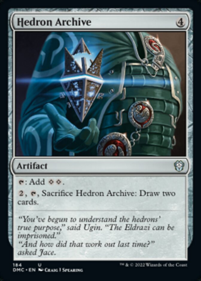 Hedron Archive [Dominaria United Commander] | Card Merchant Takapuna