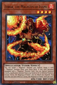 Zoroa, the Magistus of Flame [GEIM-EN002] Ultra Rare | Card Merchant Takapuna