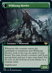 Howlpack Piper // Wildsong Howler (Extended Art) [Innistrad: Crimson Vow] | Card Merchant Takapuna